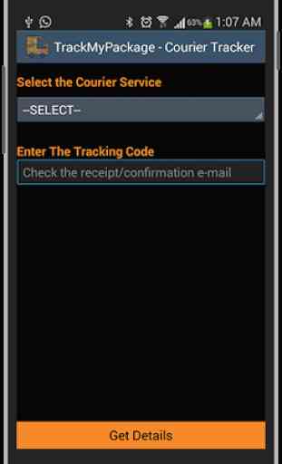 Track My Parcel: Courier Track 2