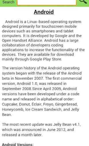 Updates for Android (info) 2