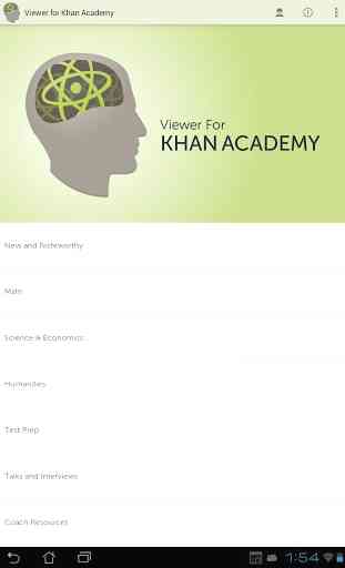 Viewer for Khan Academy 1