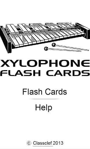 Xylophone Notes Flash Cards 4