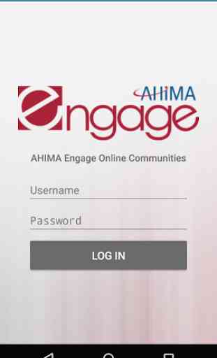 AHIMA Engage 1