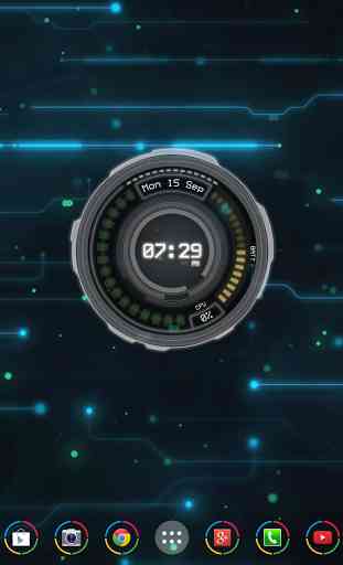 AHL Sci-Fi System Clock (Free) 2