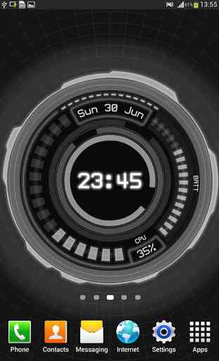 AHL Sci-Fi System Clock (Free) 4