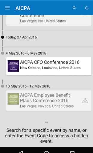 AICPA Conferences 2