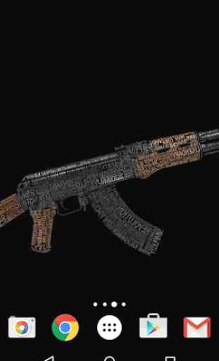 AK 47 Live Wallpaper 1
