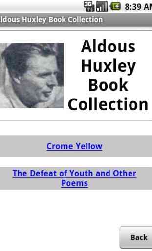 Aldous Huxley Book Collection 1