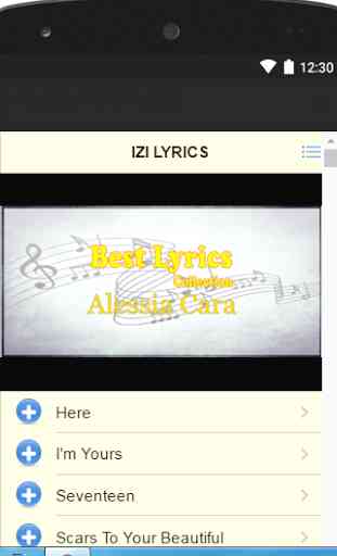 Alessia Cara Lyrics Izi 1