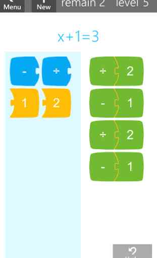 Algebra Game 1