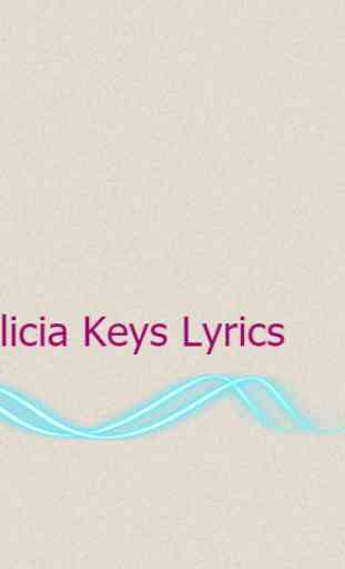 Alicia Keys Lyrics 1