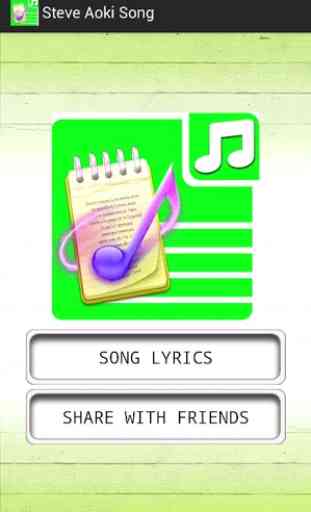 All lyrics of Steve Aoki 1