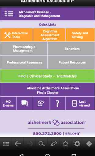 Alzheimer's Disease Pocketcard 1