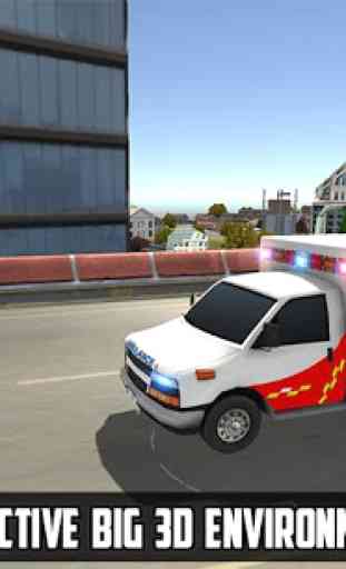 Ambulance Games Driving Sim 3D 4