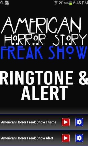 American Horror Story Ringtone 1