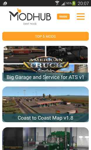 American truck simulator mods 1