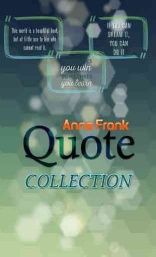 Anne Frank Quotes Collection 1