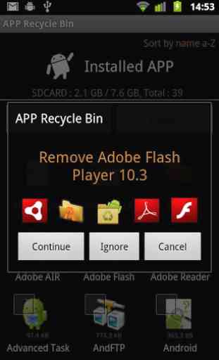 App Recycle Bin Lite 4