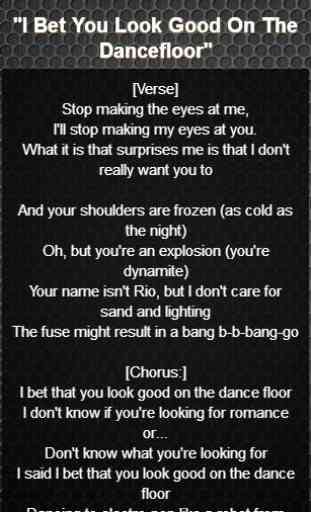 Arctic Monkeys Lyrics 3