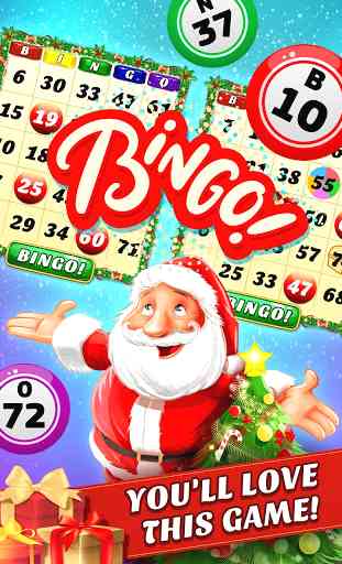 Christmas Bingo Santa's Gifts 1