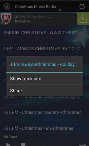 Christmas Music Radio Stations 2