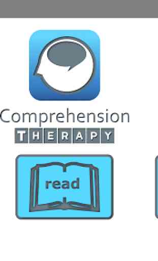 Comprehension Therapy 3