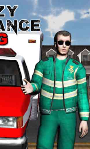 Crazy Ambulance King 3D 1