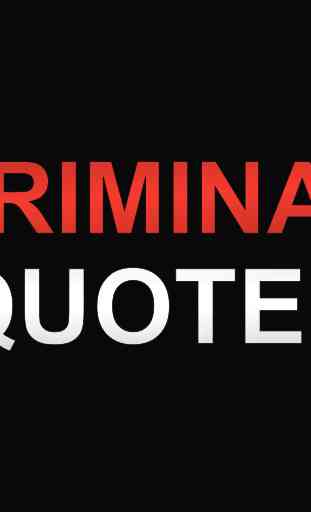 Criminal Quotes 1