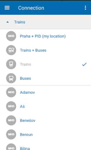 Czech Public Transport IDOS 3
