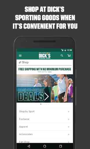 DICK'S Sporting Goods Mobile 3