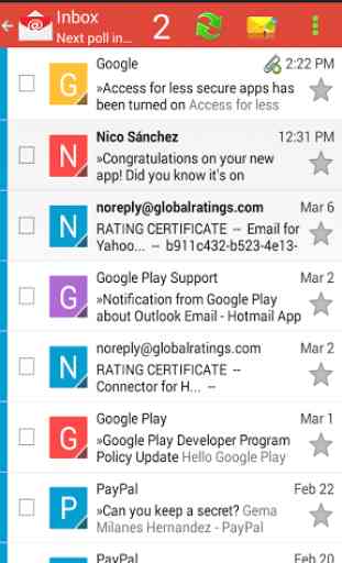 Email for Gmail - Android App 2