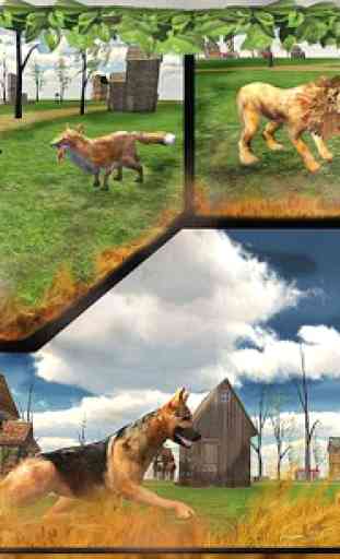 Farm Dog Chase Simulator 3D 2