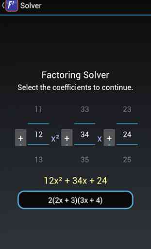 Fast Factor FREE -- Math Game 3