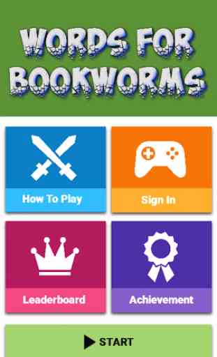Find Words for Bookworms 1