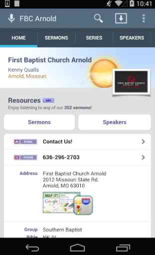 First Baptist Church Arnold 1
