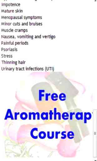 Free Aromatherapy Course 1