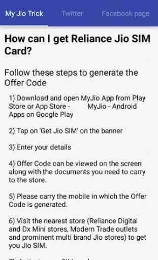 Get Jio 4G Sim 1