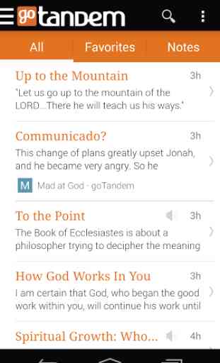 goTandem: Bible Engagement App 1