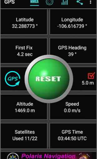 GPS Reset COM 1
