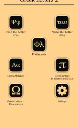 Greek Letters and Alphabet 1