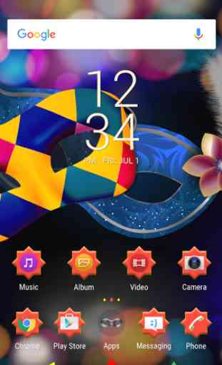 Harlequin Theme for Xperia 1