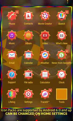 Harlequin Theme for Xperia 2