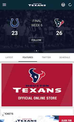 Houston Texans Mobile App 3