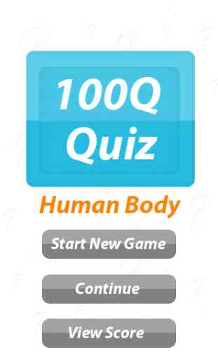 Human Body - 100Q Quiz 1