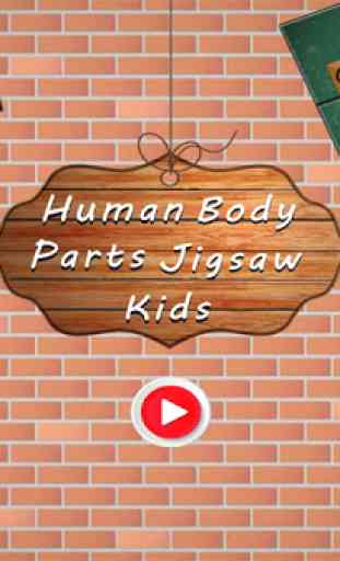 Human Body Parts Kids Learning 1