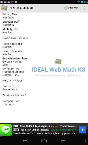 IDEAL Web Math K-8 2