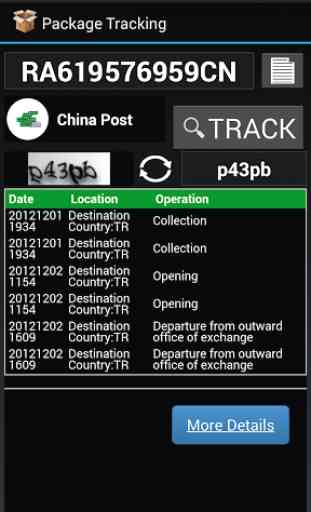 International Parcel Tracker 3