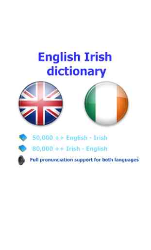 Irish foclóir Béarla Gaeilge 1