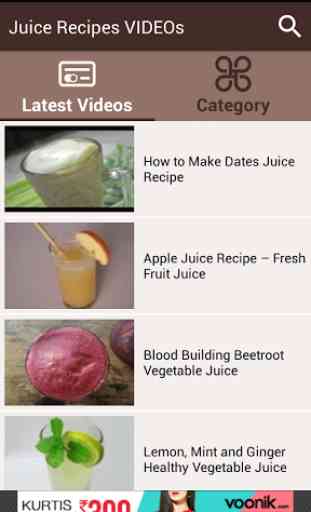 Juice Recipes VIDEOs 2