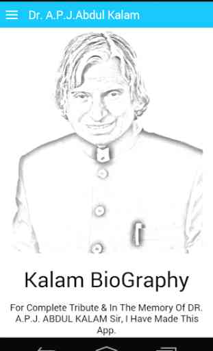Kalam BioGraphy 1