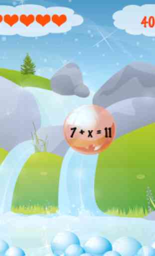 Learn Algebra Bubble Bath Game 3