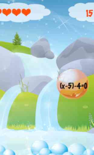 Learn Algebra Bubble Bath Game 4